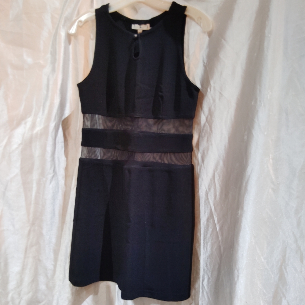 Rampage Black Keyhole Top